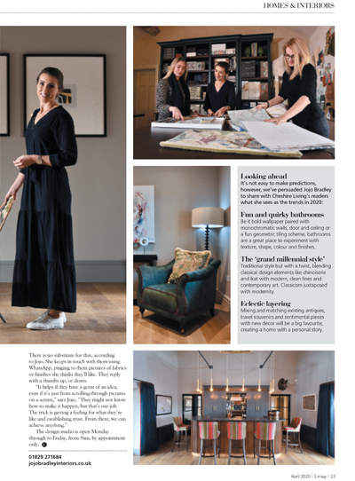 Cheshire Living Magazine April 2020
